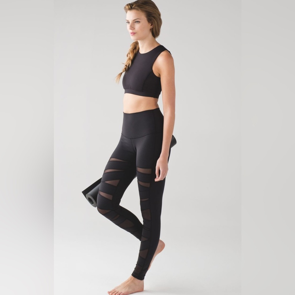 Lululemon Wunder Under Pant (Hi-Rise) (Tech Mesh)